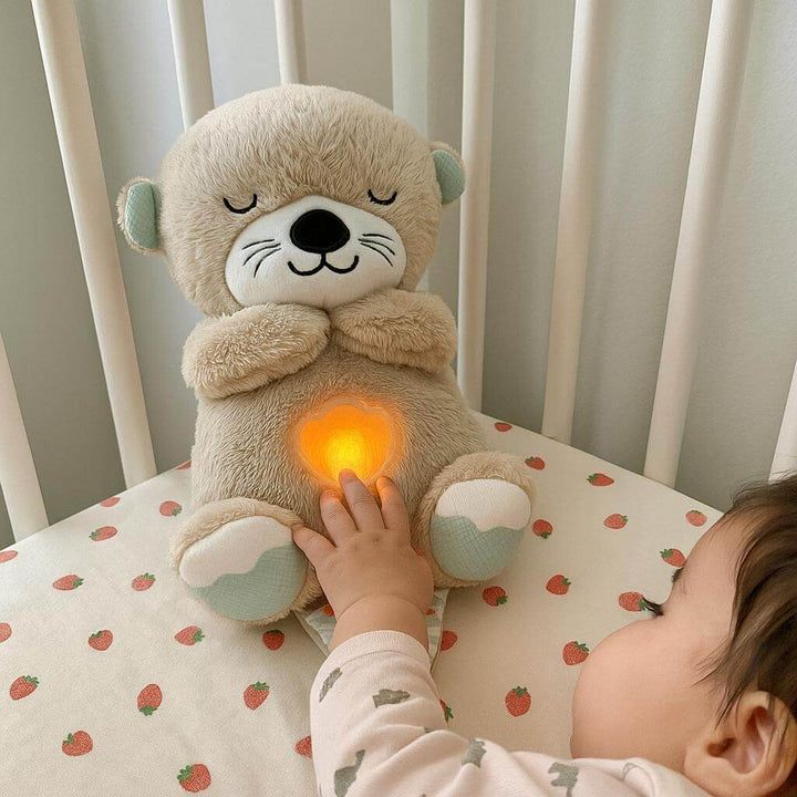 Heartbeat &amp; Light-Up Belly Bear